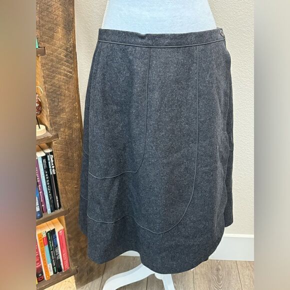 Harvé Bénard By Bénard Holtzman Will Wrap Skirt Size 14 - Picture 2 of 6